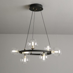 Glass ball nordic pendant lamp